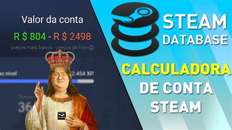 quanto vale minha steam.
